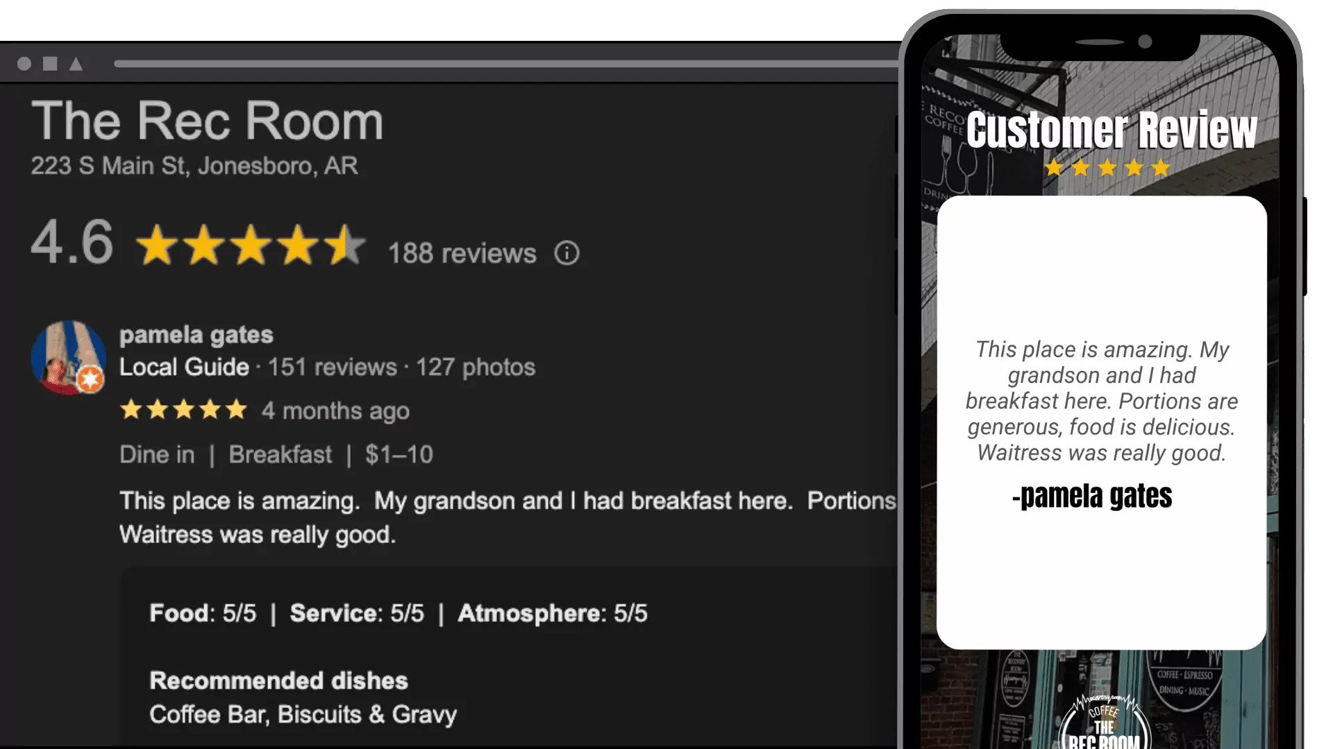 Positive Review Machine