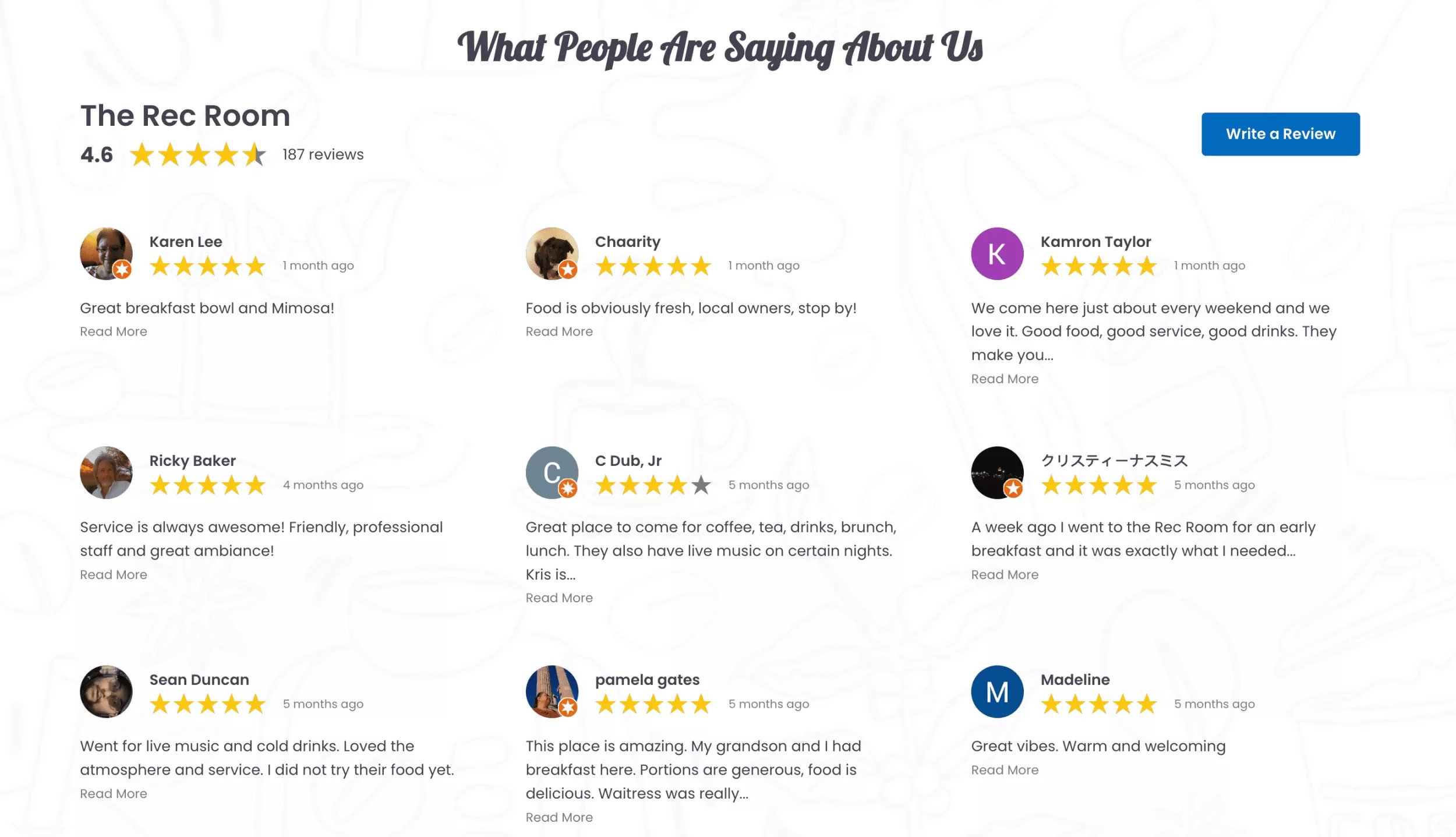Positive Review Machine