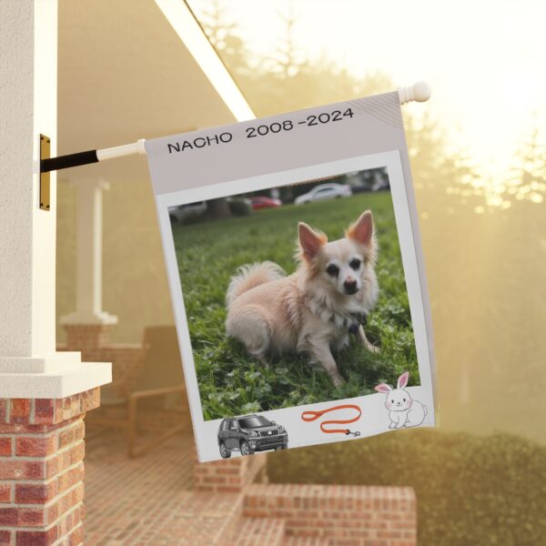 Personalized Garden Banner for Pet Lovers, Custom Pet Flag, Housewarming Gift, Dog Decor, Outdoor Banner, Garden Sign - Image 9