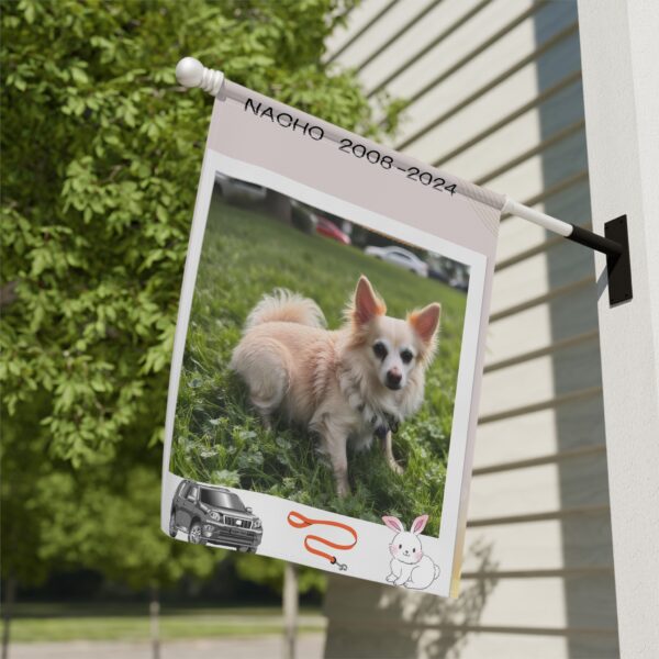 Personalized Garden Banner for Pet Lovers, Custom Pet Flag, Housewarming Gift, Dog Decor, Outdoor Banner, Garden Sign - Image 10
