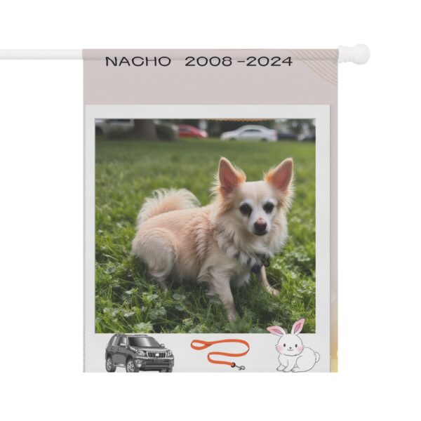 Personalized Garden Banner for Pet Lovers, Custom Pet Flag, Housewarming Gift, Dog Decor, Outdoor Banner, Garden Sign - Image 6