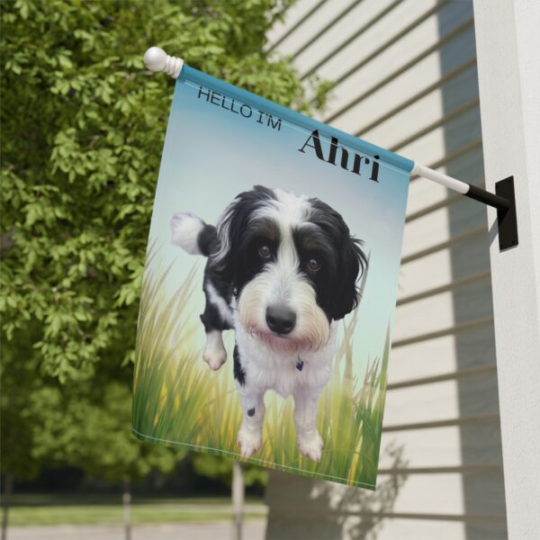 Copy of Personalized Garden Banner for Pet Lovers, Custom Pet Flag, Housewarming Gift, Dog Decor, Outdoor Banner, Garden Sign - Image 10